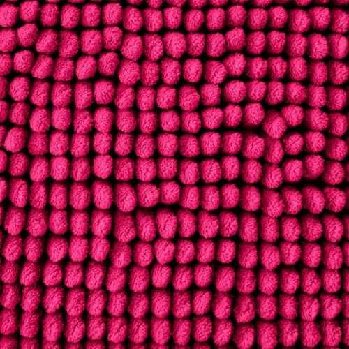 Catherine Lansfield Catherine Lansfield Bobble 50x80cm Bath Mat Hot Pink 2