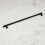 320mm Matt Black Reeded Cabinet Handle 5