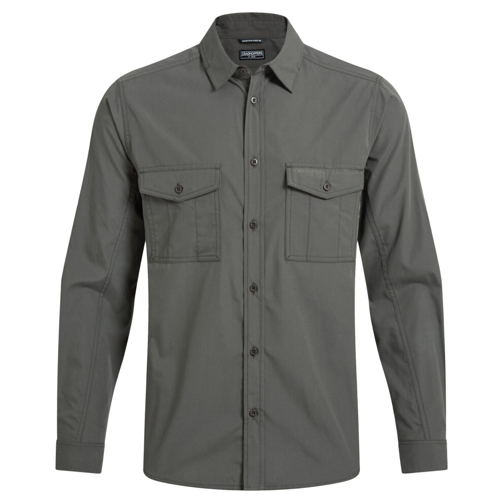 Craghoppers (4Xl, Cedar) Mens Kiwi Ii Long-Sleeved Shirt Multicoloured