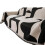Housse de protection de canapé moderne, Design-Noir A 1