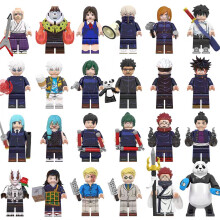 (24pcs) Anime series: Qi Ben Li Xiang, Wu Tiao Wu, Qi Hai, Jian Ren Alliance, Lego Puzzle Compatible Edition