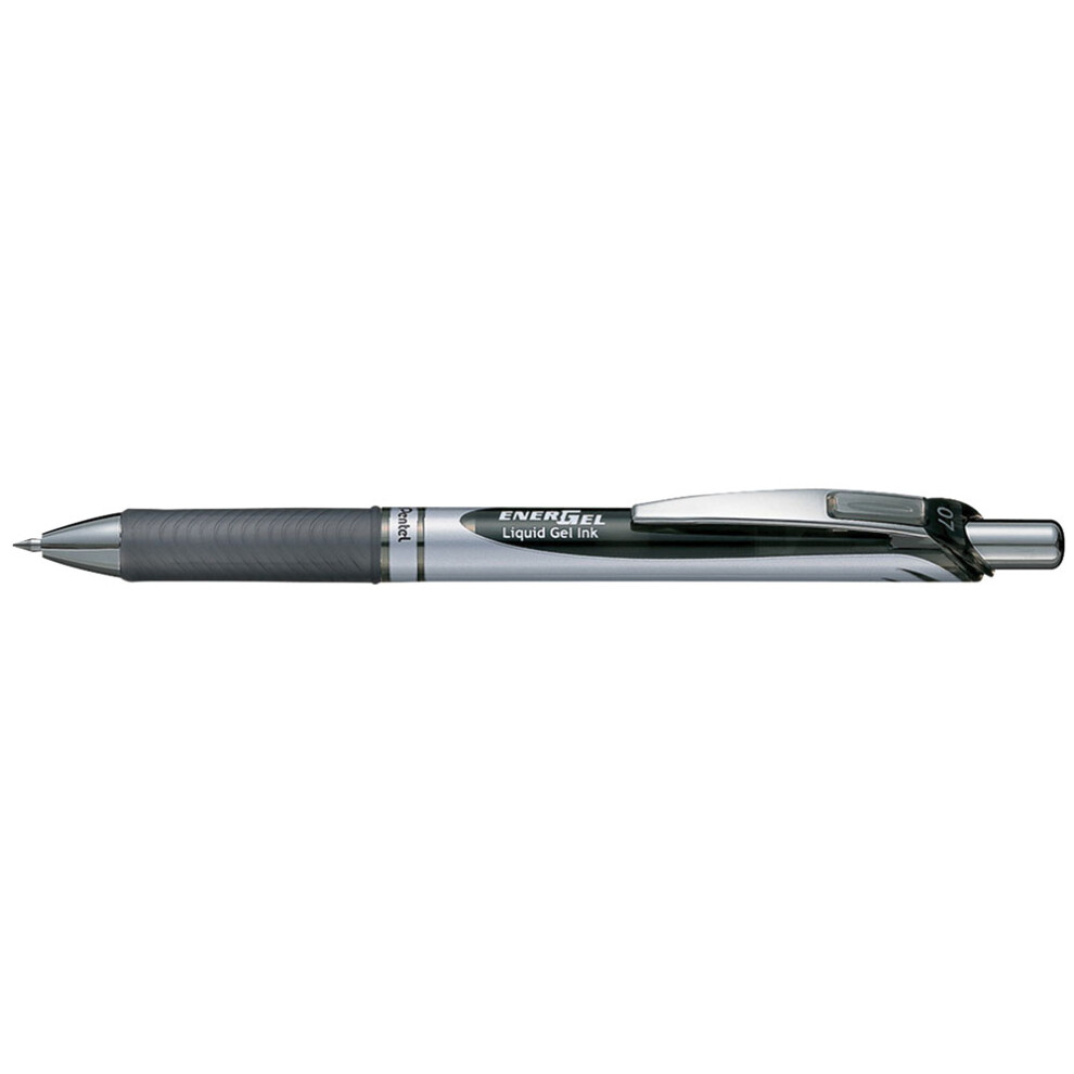 Pentel Xbl77/2-A Energel Xm Retractable Black - Pk 2