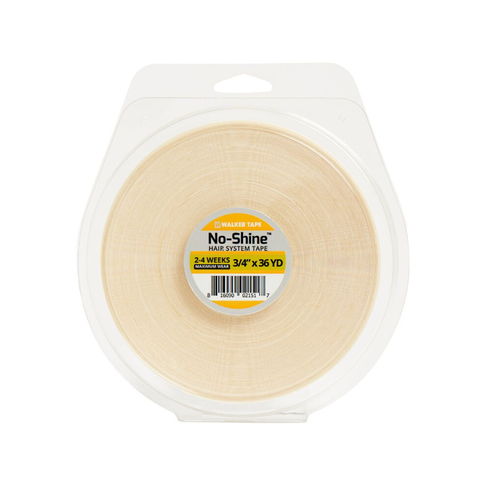 Walker Tape Unisex Cream No-Shine Tape Rolls 3/4" 36Yds
