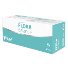 Suplemento intestinal VetFood Flora Balance para perros y gatos, 120 cápsulas.
