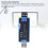 USB-zu-RS-485/RS-232-Konverter, 50 Bit/s bis 1.000.000 Bit/s, ABS 4