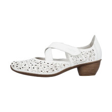Scarpe con tacco - RIEKER - Nepal - Pelle - Tacco largo - Chiusura a strappo