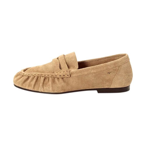 Mokassin Leder Tamaris - Taupe