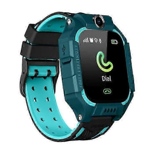 Q19 Kids Smartwatch with GPS Tracker 2G Smartband Smartphone Watch IPS iOS Android Blue