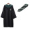 (L, Green) Slytherin Robe Cloak Tie Costume 1
