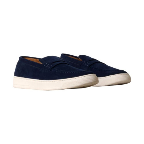 Mocassin - ELONG - Elong - Basse - À enfiler - Marine 2