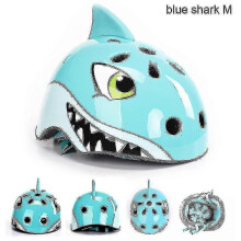 (Blue Shark) Kids Bike Helmet Ultra Light City Road Bicycle Helmet For Outdoor Sports Riding-Yvan