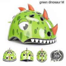 (Green Dinosaur) Kids Bike Helmet Ultra Light City Road Bicycle Helmet For Outdoor Sports Riding-Yvan