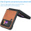 Θήκη Samsung Galaxy Z Flip4 από γνήσιο δέρμα, λεπτή, ανθεκτική στους κραδασμούς, πλήρης 7