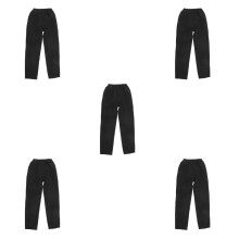 5Pièces Pantalons Cuisine Polyester-Coton Respirant