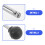 4Pcs Weight Stack Pins Steel Plastic Grip Gym Equipment Locking Pins 4