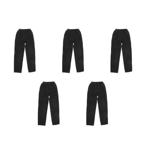 5Pièces Pantalons Cuisine Polyester-Coton Respirant 2