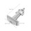 Verrou T En Alliage Zinc Durable Pour Machine À Snacks Argenté 2