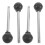 4Pcs Equipment Weight Pins Locking Ball 11