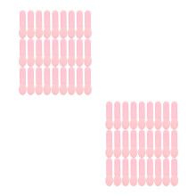 200St Zachte Make-Up Spons Applicators Roze Voor Oogschaduw En Poeder