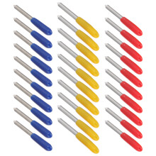 30Pièces Cutters Gravure Rouge Tungstène Pour Découpe Vinyle Et Tissus
