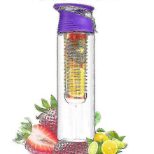 (A17) 800ml Kids Fruit Infuser Water Bottle with Flip Lid, Leak-Proof for Outdoor Sports & Travel 25-26