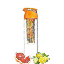 (A19) 800ml Kids Fruit Infuser Water Bottle with Flip Lid, Leak-Proof for Outdoor Sports & Travel 25-26