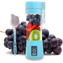 Portable Blender, Mini Smoothie Blender, Juicer Cup, Personal Fruit Mixer, Beach Milkshakes Ice Maker Travel Handheld Blenders Bottle Bowls, Rechargea