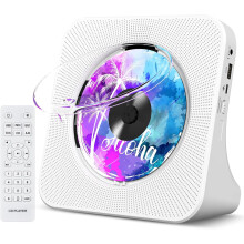 Portable CD Player with Bluetooth, Gueray Desktop CD Players for Home