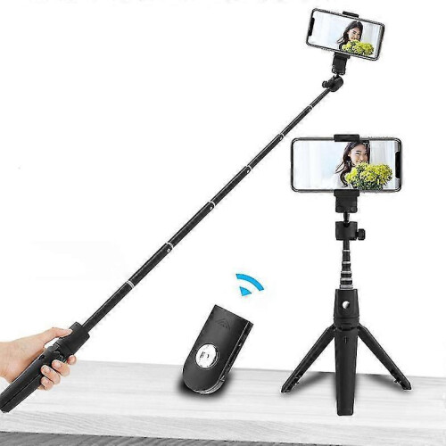 Selfieshow K20 Wireless Bluetooth Selfie Stick Phone Holder Shutter Remote Extendable Tripod