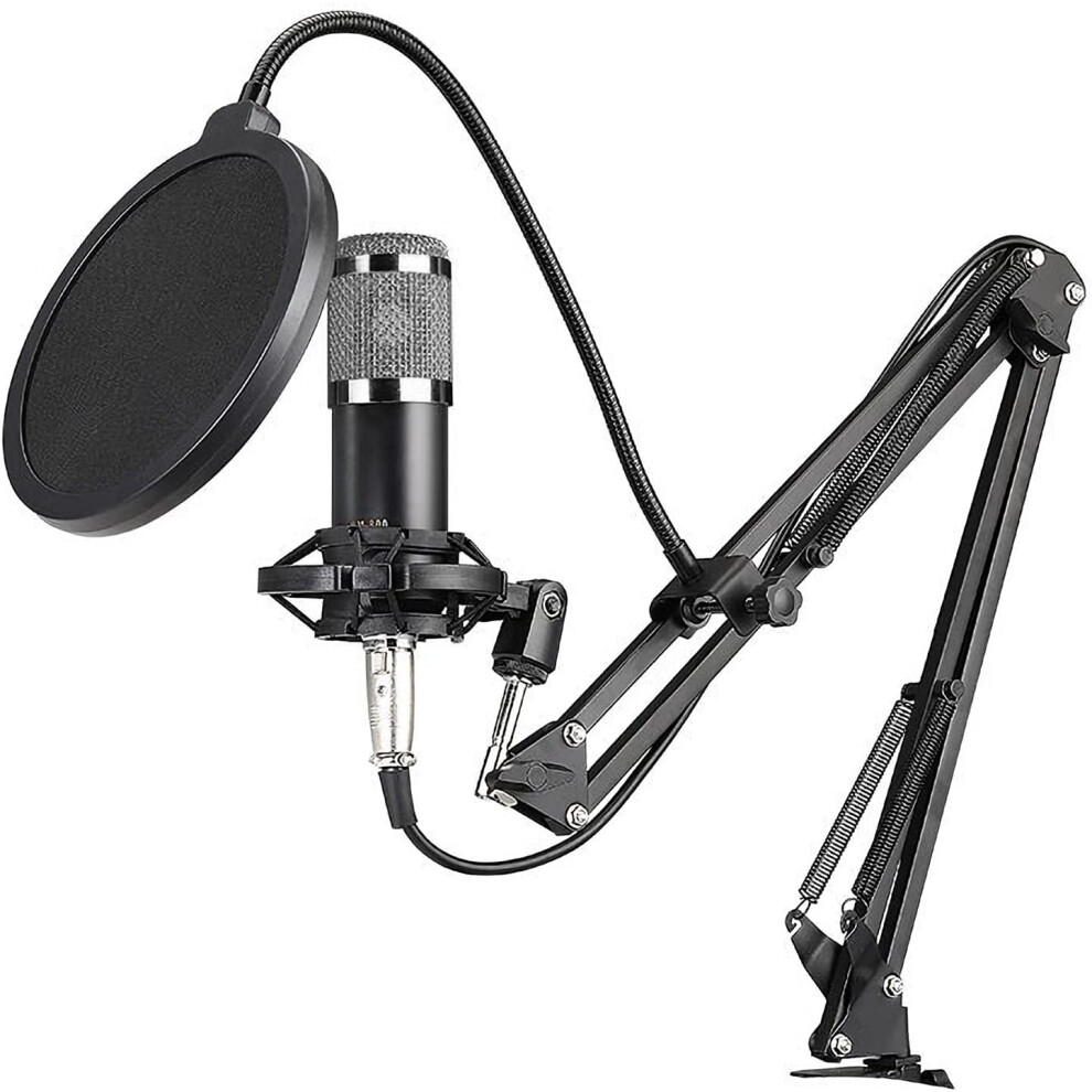 Msizoy Professional Condenser Microphone Podcast Live Broadcast 609595861418
