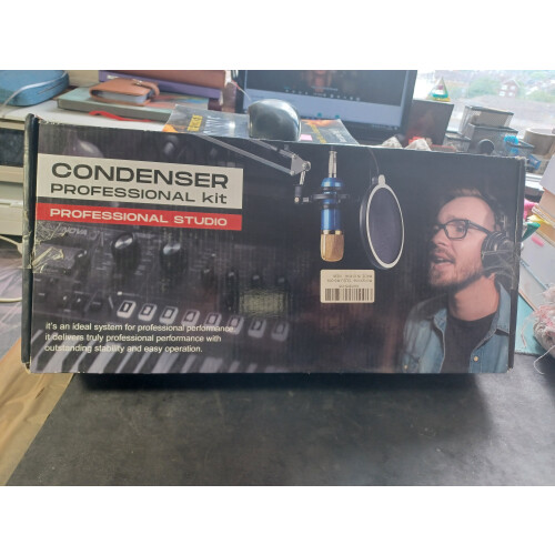 MSIZOY Professional Condenser Microphone Podcast Live Broadcast 1