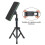 Desktop Metal Tripod Foldable Live Tripod with Cell Phone Adapter Microphone Clip Monocular Binoculars Table Mount Tripod 4