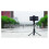 (Black) L08 Gimbal Tripod Selfie Stick Bluetooth Handheld Stabilizer Mobile Phone Holder Adjustable Black 5
