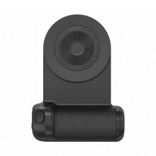 (Black) Selfie Phone Tripod Mount 2 in 1 Magnetic Camera Grip Handle Holder Wireless Remote Controlled for Smartphones Black