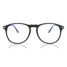 Tom Ford FT5805-B 001 Blue-Light Block Men New Eyeglasses