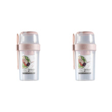 2PCS Cold Water Bottle with Faucet Lemonade Cool Bucket Ice Fruit D