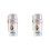2PCS Cold Water Bottle with Faucet Lemonade Cool Bucket Ice Fruit D 1