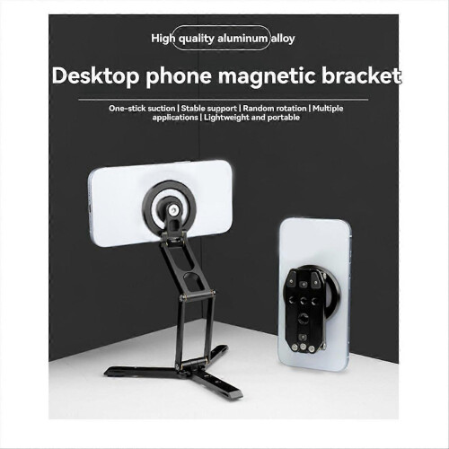 Foldable Magnetic Phone Tripod Stand Selfie Stick 1