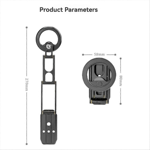 Magnetic Phone Tripod Stand Selfe Stick Desktop Smartphone Holder 1