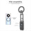 Magnetic Phone Tripod Stand Selfe Stick Desktop Smartphone Holder 4