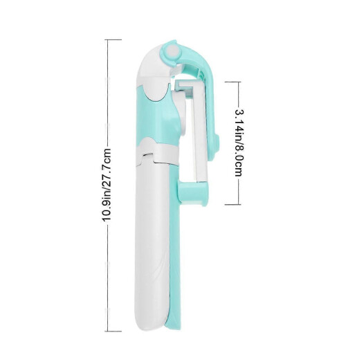 Tripod Self-Timer Rod Phone Holder for Camera Shooting 2Pcs Green 1