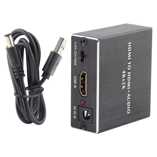 Μετατροπέας ψηφιακού ήχου HDMI Audio Extractor με υποστήριξη 4K HDMI και οπτική έξοδο ήχου,