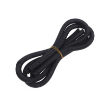 Schutzhülle für Datenkabel – 4er-Pack Kabelschutzschlauch, Kabelschlauch, geteilte Schutzhülle für USB-Stromkabel – Schwarz
