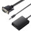 Μετατροπέας VGA σε HDMI για οθόνες υψηλής ανάλυσης, καθολική συμβατότητα με μετάδοση 2