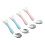 4pcs Kids Cutlery Set Tableware Tableware Spoons Stainless Steel 1