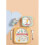 Dinnerware sets homemiyn five piece bamboo fiber children's tableware elephant pattern kid sets 5
