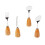 4pcs Kids Cutlery Set Tableware Tableware Spoons Fork Knife Stainless Steel 1