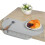 Silicone Children's Placemat Non-slip Portable Grey 1
