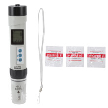 Digitales Salzgehaltmessgerät, wasserdichtes Salzwassermessgerät, präzises Testinstrument für Aquarien und Pools zur Salzwasseranalyse, mit