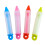 Στυλό διακόσμησης κέικ για εξατομίκευση επιδόρπιο, στυλό σιλικόνης για φαγητό με 3